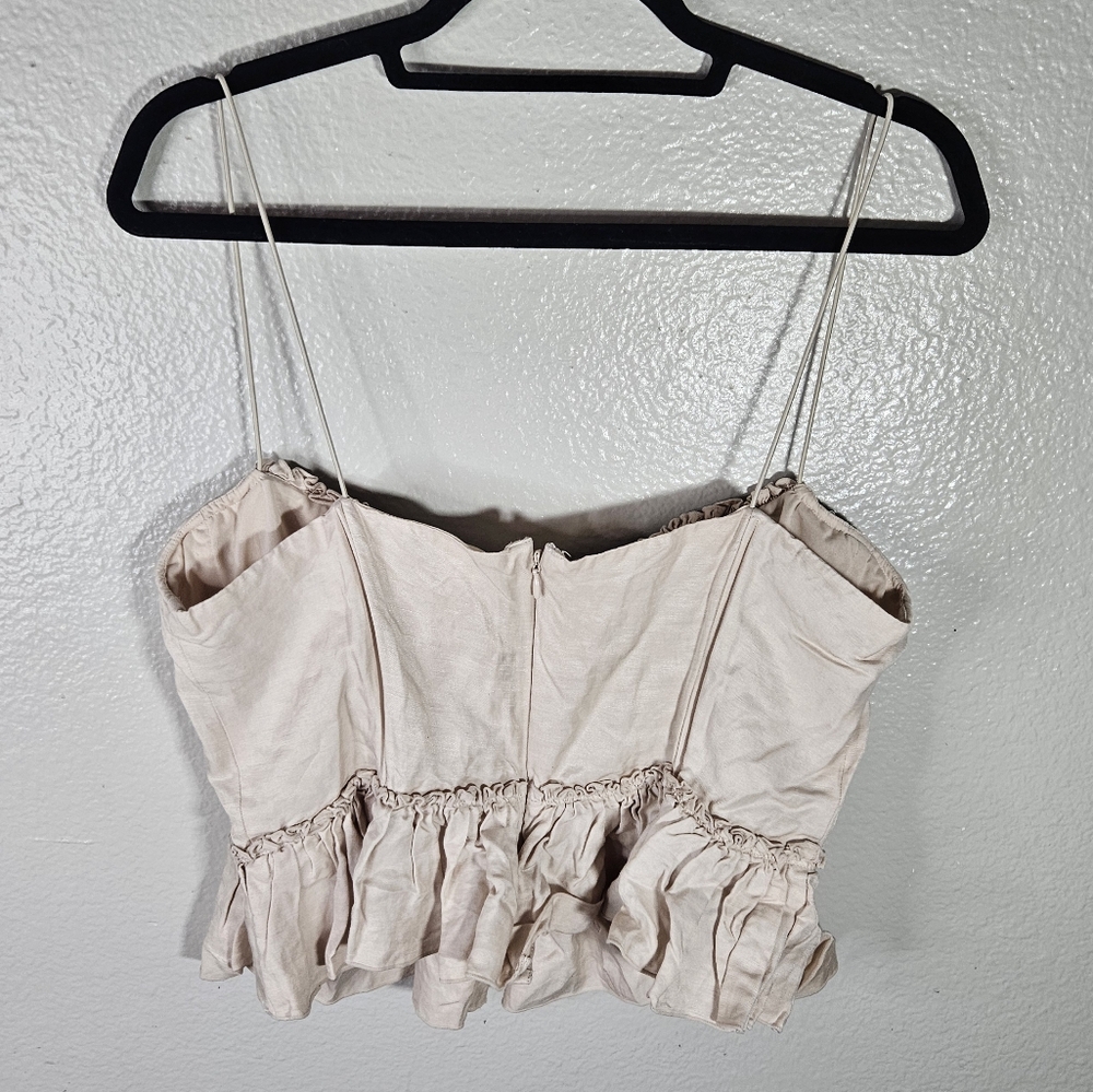 H&M Brock Collection Bustier Corset Top Size L - Picture 7 of 11